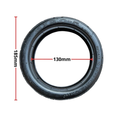 OPONA + dętka do wózka 8 cali, 8x2.0